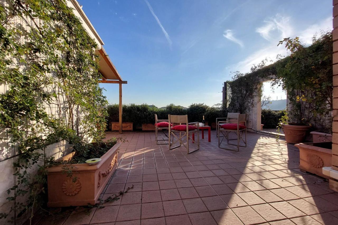 Beautiful Loft In Ponte Milvio With Terrace Apartman Róma Kültér fotó