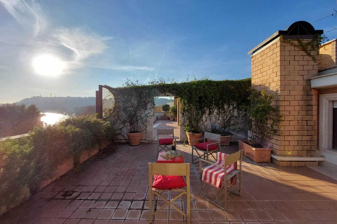 Beautiful Loft In Ponte Milvio With Terrace Apartman Róma Kültér fotó