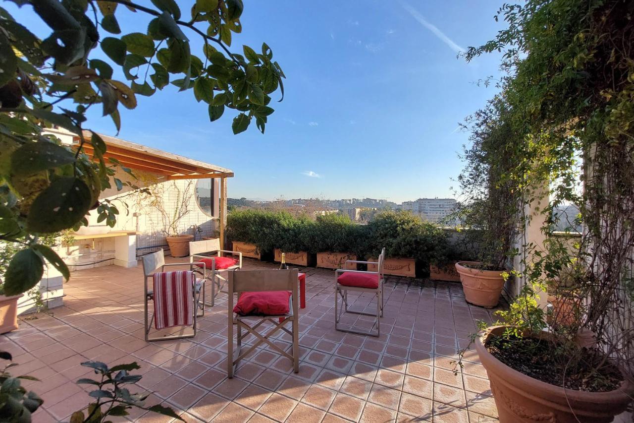 Beautiful Loft In Ponte Milvio With Terrace Apartman Róma Kültér fotó