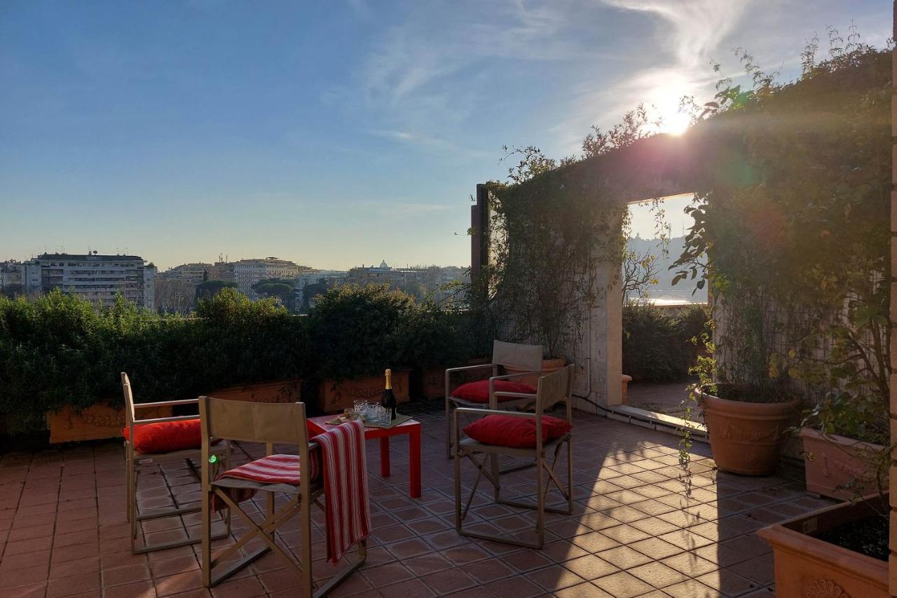 Beautiful Loft In Ponte Milvio With Terrace Apartman Róma Kültér fotó