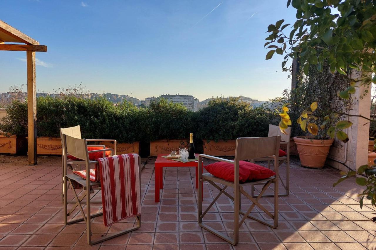 Beautiful Loft In Ponte Milvio With Terrace Apartman Róma Kültér fotó