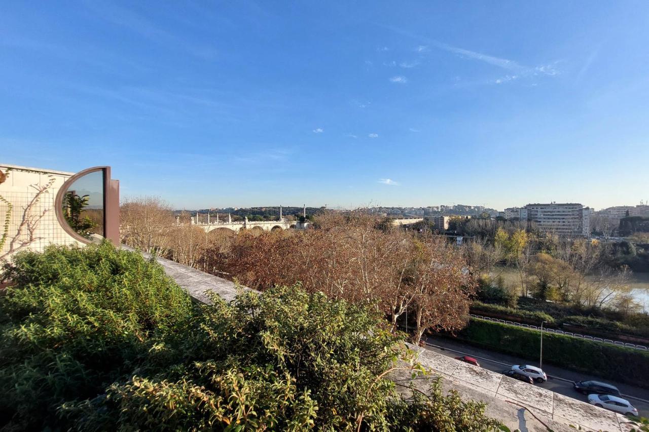 Beautiful Loft In Ponte Milvio With Terrace Apartman Róma Kültér fotó