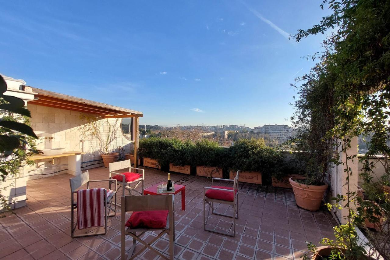 Beautiful Loft In Ponte Milvio With Terrace Apartman Róma Kültér fotó
