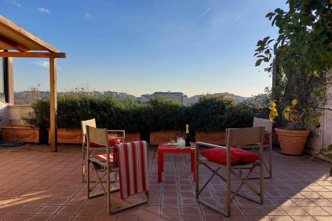 Beautiful Loft In Ponte Milvio With Terrace Apartman Róma Kültér fotó
