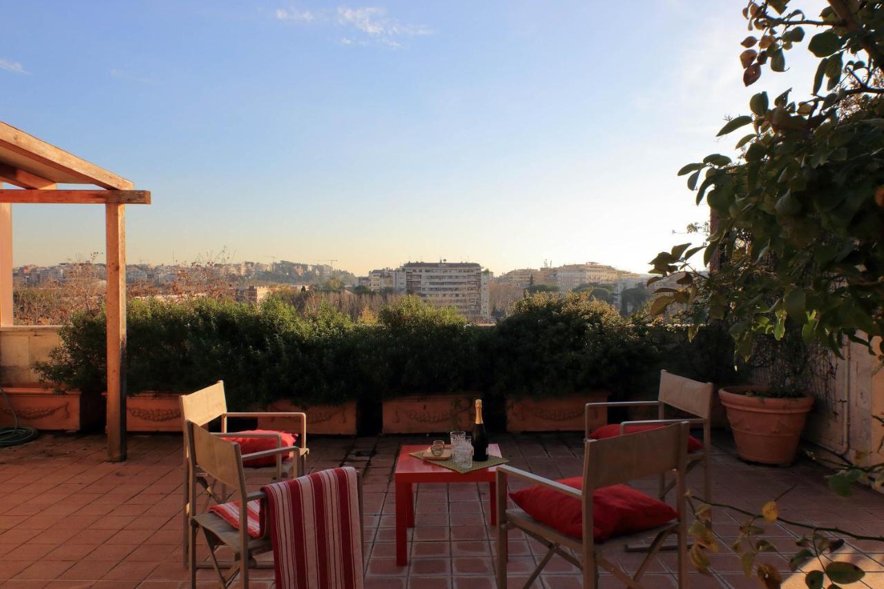 Beautiful Loft In Ponte Milvio With Terrace Apartman Róma Kültér fotó
